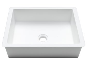 Porcelanosa BASIC Basic B811 - 38x28 cm: Solid Surface Wastafels  